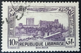 Grand Liban - Poste Aérienne - 1937-40 - YT N°70 - Oblitéré - Luftpost