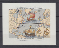 Iceland Block 1992 - Michel Block 13 MNH ** - Hojas Y Bloques