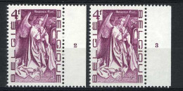 België 1737 - Plaatnummers 2-3 - 1971-1980