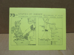 JERSEY (Royaume Uni) Carte Radio Amateur Illustrée - Otros & Sin Clasificación