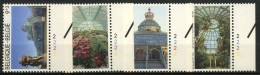 België 2340/43 - Serres Van Laken - Alphonse Balat - Plaatnummers - Reeks 2  - 1981-1990