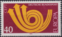 1973 Deutschland > BRD, ** Mi:DE 769, Sn:DE 1115, Yt:DE 619,  Europa (C.E.P.T.) 1973 - Posthorn - 1973