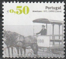 Portugal, 2007 - Transportes Colectivos, €0,50 -|- Mundifil - 3524 - Used Stamps