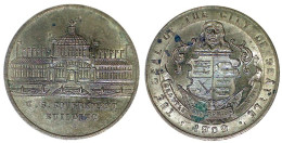 01029 GETTONE SO-CALLED DOLLAR COMMEMORATIVE U.S. GOVERNEMENT BUILDINGTHE SALE OF THE CITY OF THE SEATTLE 1909 - Sonstige & Ohne Zuordnung