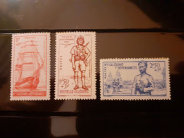 TIMBRES   NOUVELLE  CALEDONIE  DEFENCE DE L'EMPIRE  N  190  A  192    COTE 10,50  EUROS   NEUFS  SANS  CHARNIERES - Nuevos