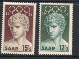Olympische Spelen  1952 , Saar  - Zegels  Postfris - Ete 1952: Helsinki