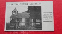 St Peter's Church, Melverley - Shropshire