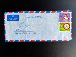 GHANA 1974 AIR MAIL LETTER ACCRA TO BREMEN 15-08-1974 - Ghana (1957-...)