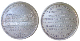 01032 COMMEMORATIVE Medal - World Exhibition At Crystal Palace, London 1851 - Otros & Sin Clasificación