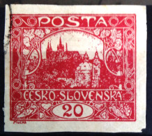 TCHECOSLOVAQUIE                          N° 9                       OBLITERE     Cote : 180 € - Gebraucht