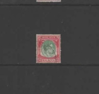 Malayan States - Malacca 1949 - $2 Green & Scarlet SG16 FU Cat £38 SG2023 - Perak