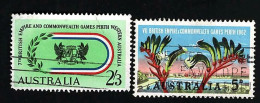 1962 Commonwealth Games  Michel AU 321 - 322 Stamp Number AU 349 - 350 Yvert Et Tellier AU 282 - 283 Used - Oblitérés