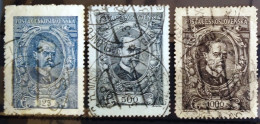 TCHECOSLOVAQUIE                          N° 152/154                               OBLITERE - Used Stamps