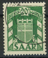 SAAR DIENSTMARKEN 1949 Michel Nummer 41 Gestempelt - Dienstmarken