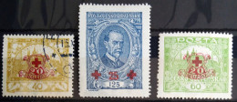 TCHECOSLOVAQUIE                          N° 182/184                             NEUF* Et  OBLITERE - Unused Stamps