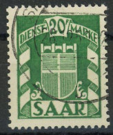 SAAR DIENSTMARKEN 1949 Michel Nummer 42 Gestempelt - Dienstmarken