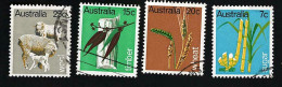 1969 Primary Industries  Michel AU 418 - 421 Stamp Number AU 462 - 465 Yvert Et Tellier AU 388 - 391 Used - Gebruikt