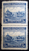 TCHECOSLOVAQUIE                          N° 354  X  2                            NEUF** - Unused Stamps