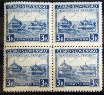 TCHECOSLOVAQUIE                          N° 354  X  4                            NEUF** - Unused Stamps