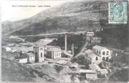 C. P. A. : Sardegna : Carbonia : Miniere Di MONTEVECCHIO : Cantiere Piccalinna, Timbre En 1908 - Carbonia