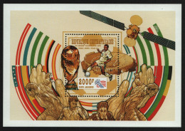 Zentralafrikanische Rep. 1995 - Mi-Nr. Block 572 A ** - MNH - Fußball / Soccer - Centrafricaine (République)