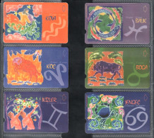 2002 Turkey Signs Of Zodiac Complete Set - Zodiaque