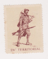 Vignette Militaire Delandr - 26ème Régiment Territorial D'infanterie - Vignettes Militaires