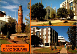 12-11-2023 (2 V 1) Australia (posted With Stamp AAT 1984) TAS - Launceton Civic Square - Lauceston