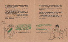 Publicite Carnet Du Figaro - Fiancer Marier Enfants - Werbung