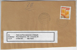 Brazil 1999 Front Cover From São Paulo Agency Onze De Junho Stamp RHM-759 Frisco Promotion Orange Juice - Covers & Documents