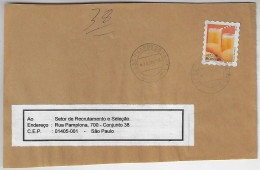 Brazil 1999 Front Cover From São Paulo Agency Onze De Junho Stamp RHM-759 Frisco Promotion Orange Juice - Storia Postale