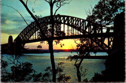 12-11-2023 (2 V 1) Australia (posted No Stamp) NSW - Sydney Harbor Bridge Sunset - Sydney