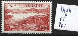 ALGERIE FRANCAISE PA  14 * Côte 8 € - Poste Aérienne