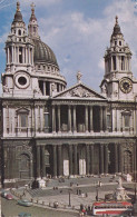 U-K --LONDON--St Paul 's Cathedral...........autocar .............timbres....cachet - St. Paul's Cathedral