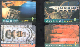 2002 Turkey World Water Day Complete Set - Paesaggi