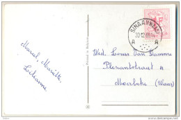 _3pk400: N° 1027B: SILAAI(WAAS) A > Moerbeke (Waas) - 1951-1975 Heraldieke Leeuw