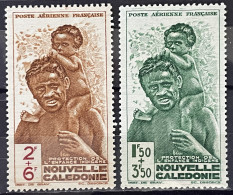 NEW CALEDONIA - MNH** - 1942 -  # PA 36/37 - Nuevos