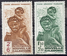 NEW CALEDONIA - MNH** - 1942 -  # PA 36/37 - Nuovi