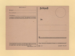 Carte Feldpost Neuve - 2. Weltkrieg 1939-1945