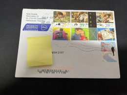 12-11-2023 (2 V 4) Netherlands Letter Posted To Australia (2019) 4 Stamp - Lettres & Documents