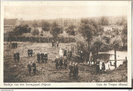 _6ik-595: Hoekje Van Den Boomgaard(Vijver) Pensionaat Der Zusters PENITENTEN-POPERINGE Coin Du Verger (Etang) - Poperinge