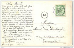 _B733: Perfo: F.B. Op N°83-tab: Fantasiekaart : GAND(SUD) 23 AVRIL 10 Verstuurd > Termonde - 1909-34