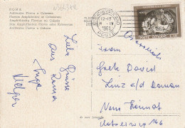 N3643 Roma - Anfiteatro Flavio O Colosseo - Storia Postale Vaticano / Viaggiata 1961 - Cartas & Documentos