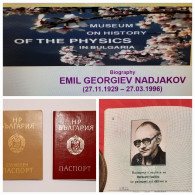 Bulgaria   RRR  NADJAKOV Passport,  Pasaporte, Passeport, Reisepass - Documentos Históricos