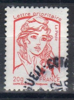 FRANCE 2013 - N° 4767 - CIAPPA 1v Lettre Prioritaire 20g Rouge - Coin Bel Oblitéré Circulaire - 2013-2018 Marianne Di Ciappa-Kawena