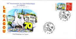 Nouvelle Caledonie Caledonia Timbre Personnalise A Moi PRIVÉ Clu Cagou Anniversaie 2017 Cad Commémoratif Noumea TBE - Postzegelboekjes