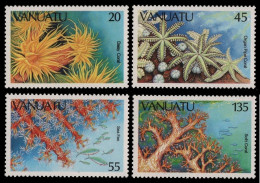 Vanuatu 1986 - Mi-Nr. 732-735 ** - MNH - Korallen / Corals - Vanuatu (1980-...)