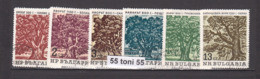 1964 Flora OLD TREES MI 1502/07 6v.-used(O) Bulgaria/Bulgarie - Gebraucht