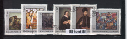 1967 National Art Gallery 6v – Used/oblitere (O) BULGARIA / Bulgarie - Gebraucht