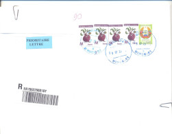 2023. Belarus, The Letter Sent By Registered Prioritaire Post To Moldova - Belarus